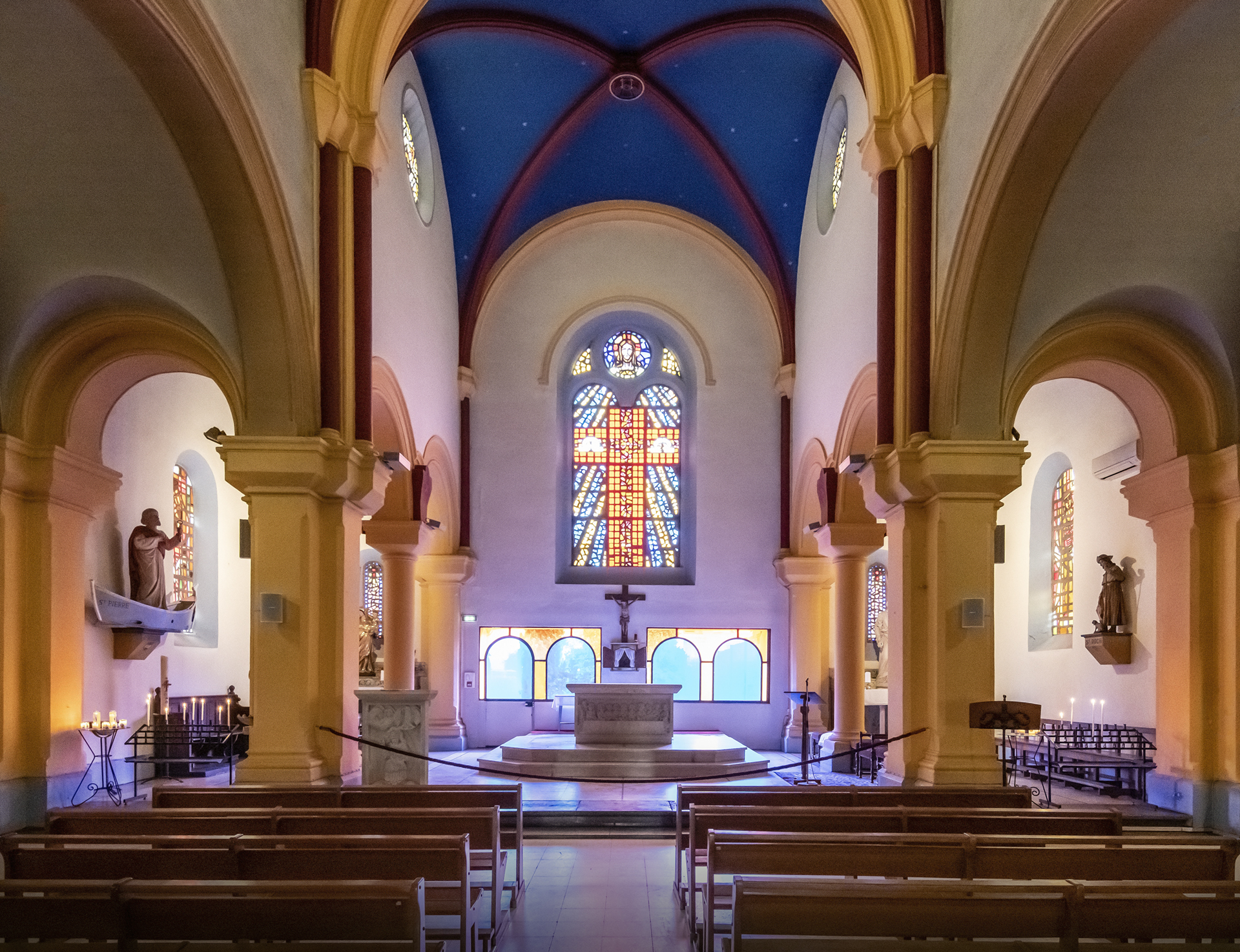 Joan M Rubió. VITRALLS